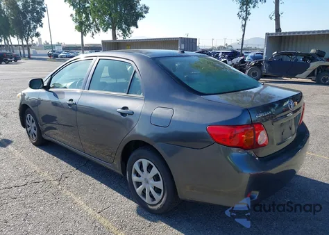 2010 Toyota Corolla Le z USA, uszkodzony, nr VIN JTDBU4EE4AJ072758